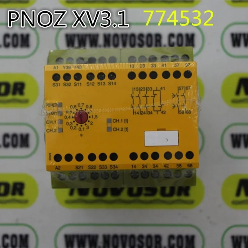 

Pielz safety relay PiLZ PNOZ XV3.1 order number 774532 imported from France