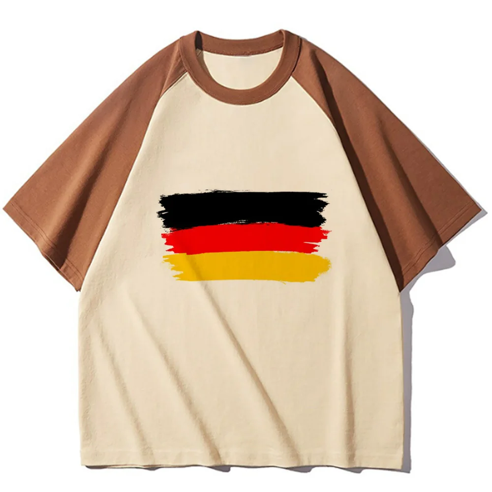 

Germany t-shirts women manga graphic funny t shirt girl Japanese streetwear graphic clothing