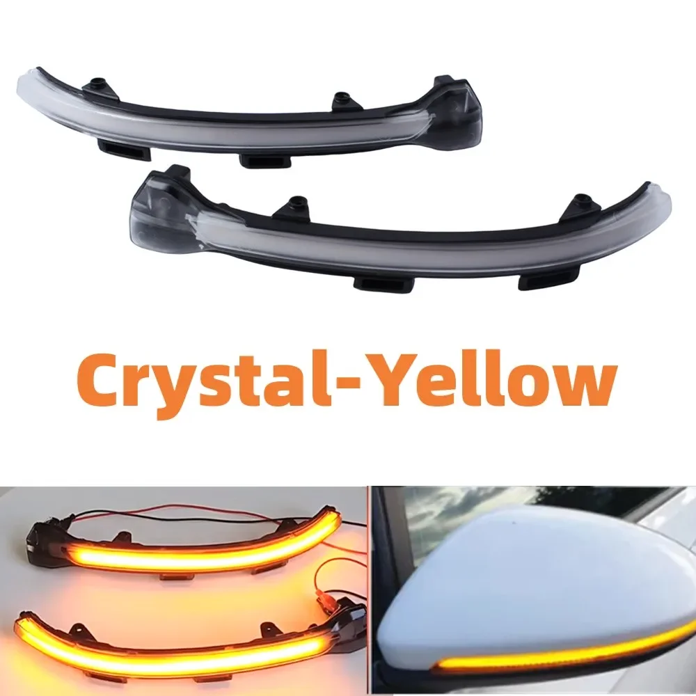 

Dynamic LED Turn Signal Light Flasher Flowing Water Blinker Flashing Light For VW Golf 7 MK7 7.5 GTI R Sportsvan Touran L II
