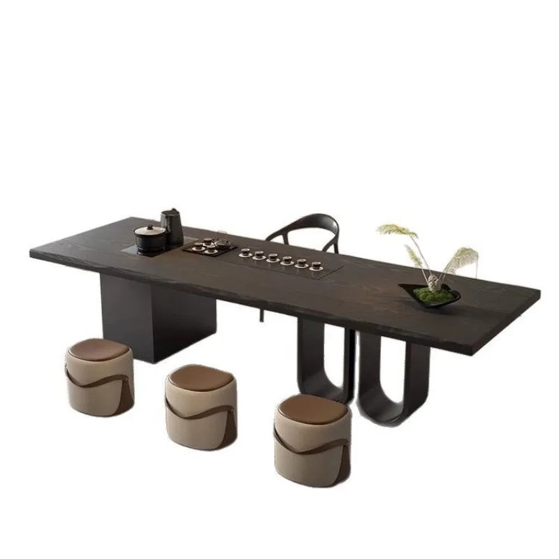 

Tea table light luxury modern high-end office home living room tea table
