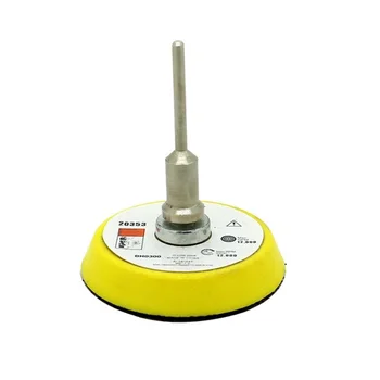 Almohadilla de lijado de 50mm y 3mm, disco de lijadora, almohadilla de pulido, placa de respaldo, vástago compatible con amoladora eléctrica de 12000 RPM, herramienta rotativa