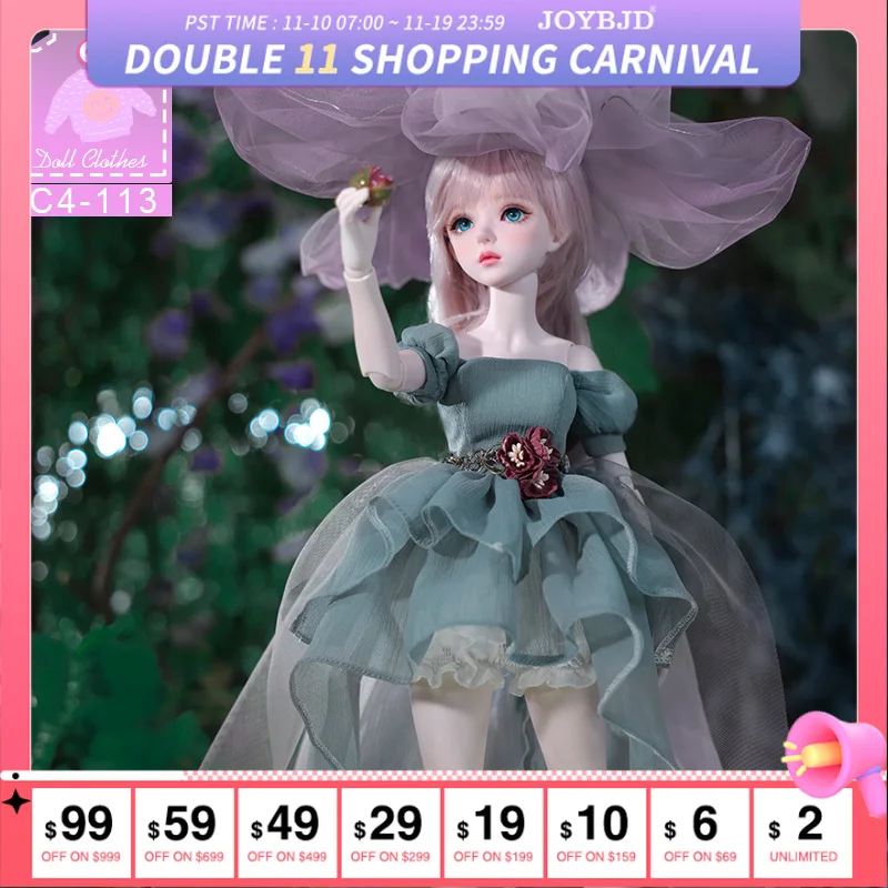 

BJD Clothes LDS Cai E Chest Body Use 1/4 BJD Accessories Light And Silky Texture Clothes Hand Made Doll Outfit