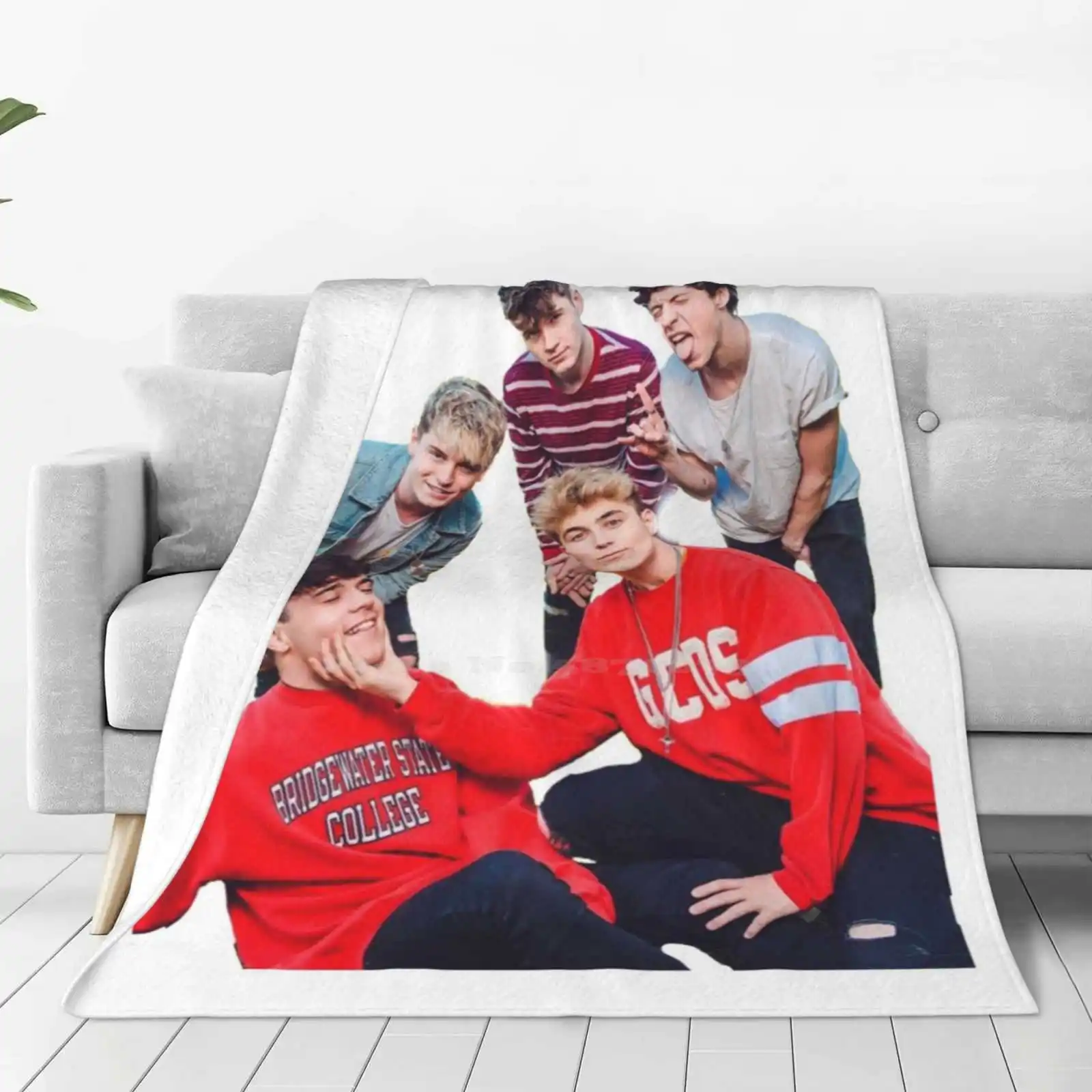 Супер теплые мягкие одеяла Roadtrip для телевизора, дивана/кровати/путешествий Roadtriptv