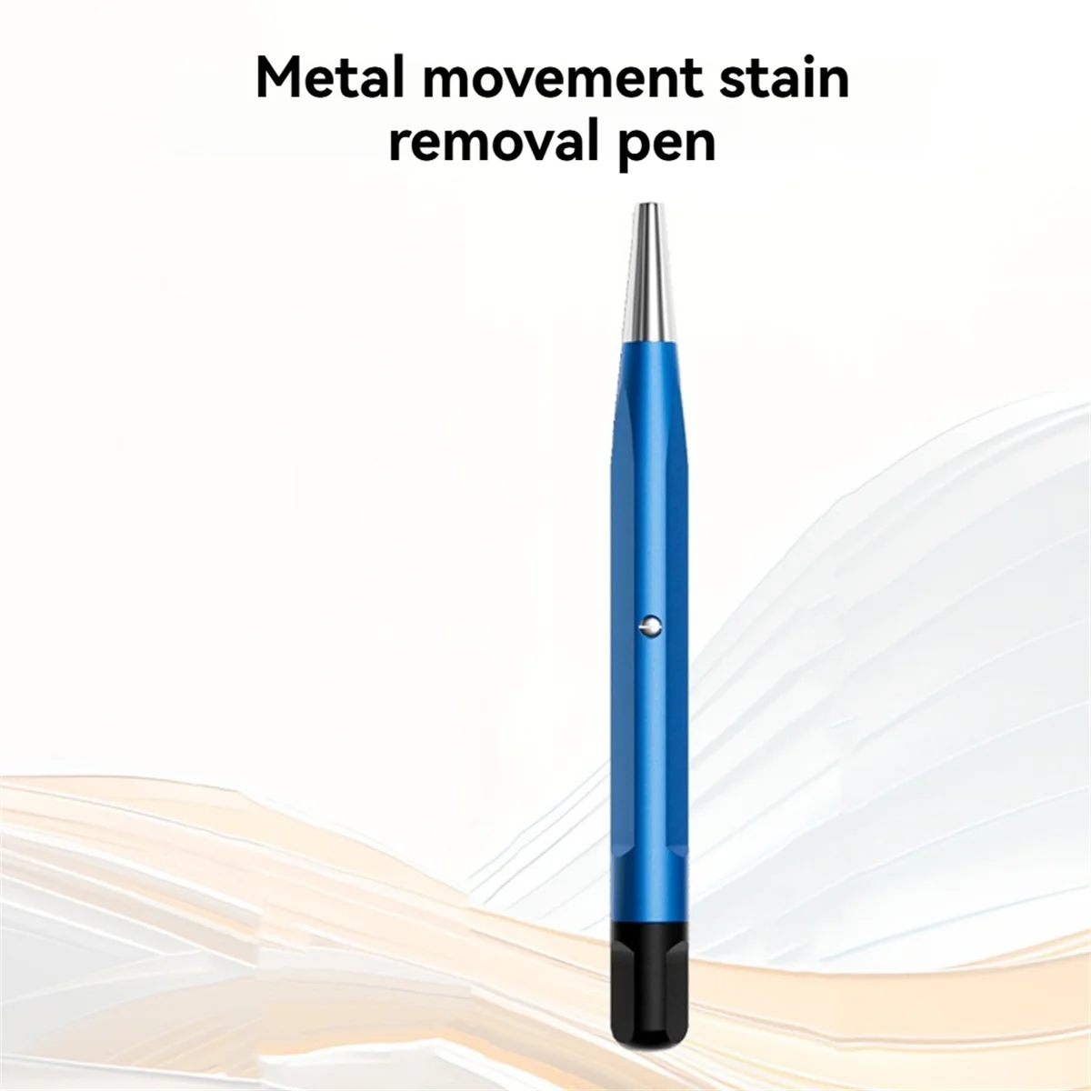 N18R ساعة فرشاة إزالة الصدأ القلم الألياف الزجاجية أداة تلميع نظيفة ساعة جزء الصدأ والخدش إزالة أداة إصلاح الأزرق