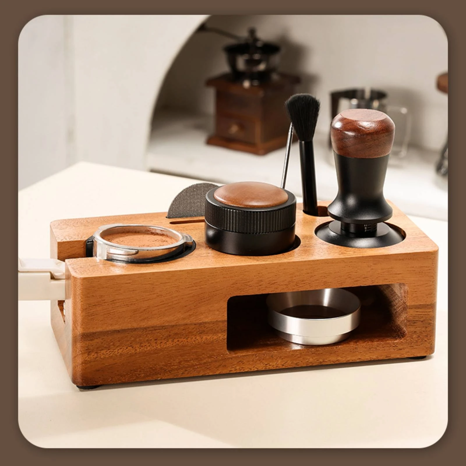 Home Barista - Espresso Tampstation Stabiele Koffie Tampstation Espresso