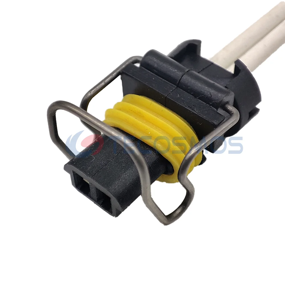 2 Pin IPR Injection Pressure Regulator VGT Solenoid Powerstroke Injectors Harness Connector Plug For Ford CAT 330D 336D C7 C9