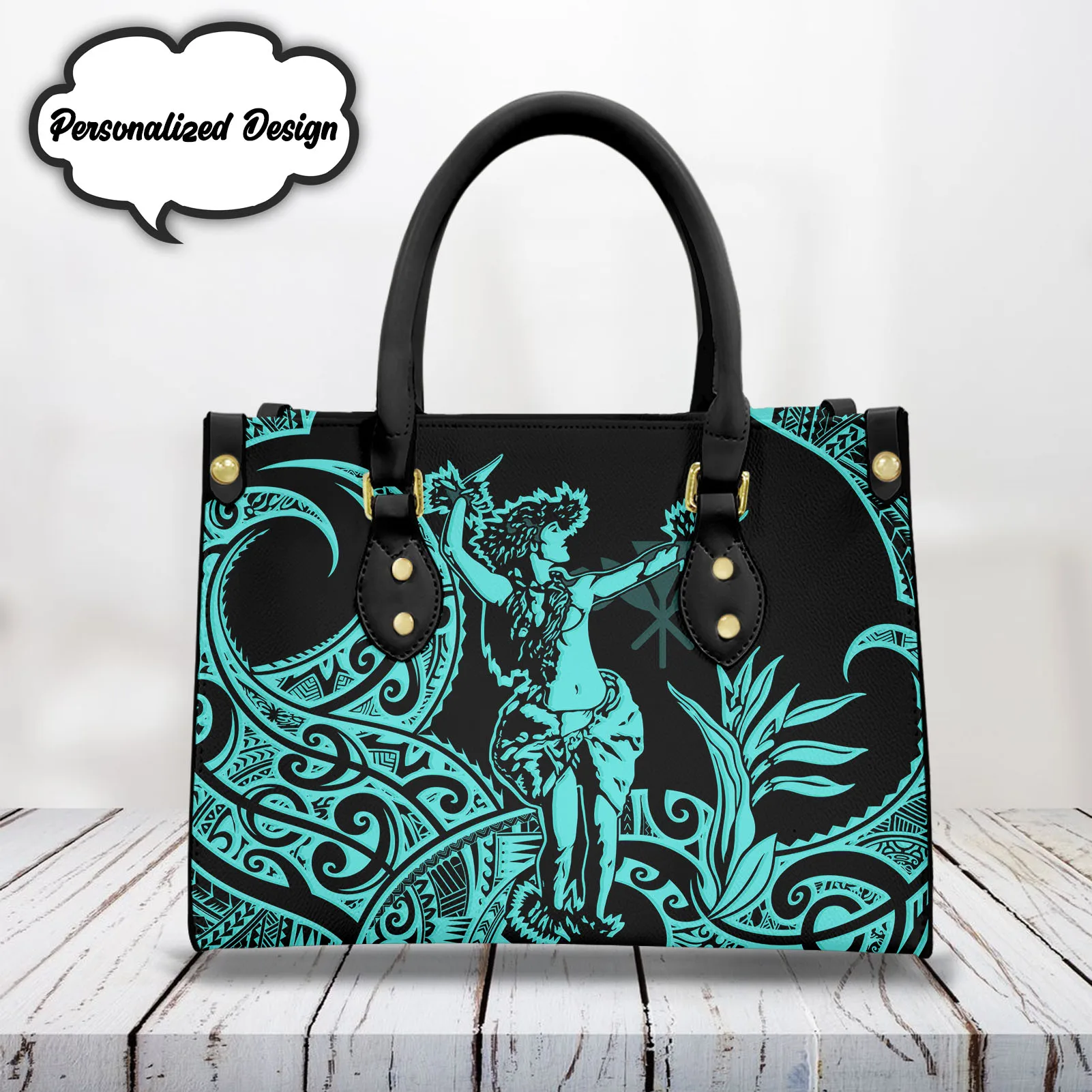 Polynesian Maori Tote Bag Womens Cross Handbag for Laides Polynesia Tribal Tattoo Casual Travel Bags Fashion Bolsas Para Mujeres