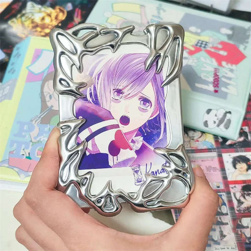 Гальванический держатель для карт премиум-класса Creative Card Holder K-POP Idol Card Holder