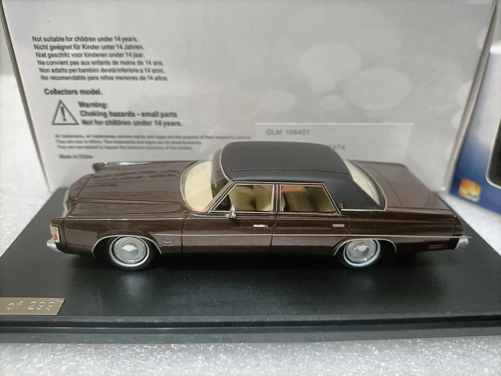 GLM 1:43 For Newport 1974 Classic Cars Limited Edition Resin Metal Static Car Model Toy Gift