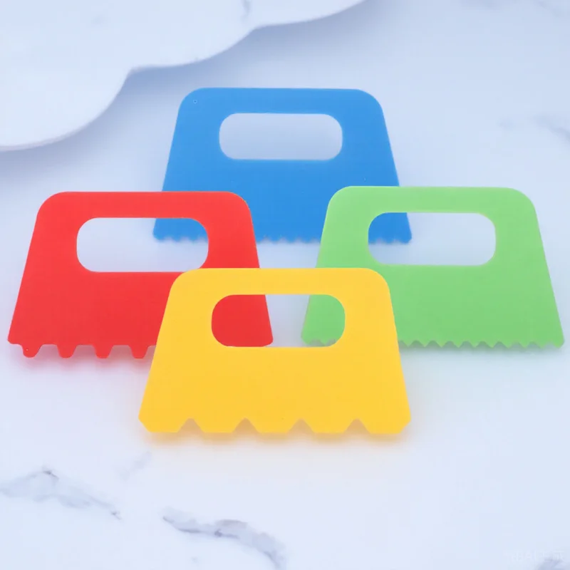 

4pcs 'S Painting Scraping Tools Ergonomic Handle Art Crafts For Diy Graffiti Drawing Pigment Tool Set