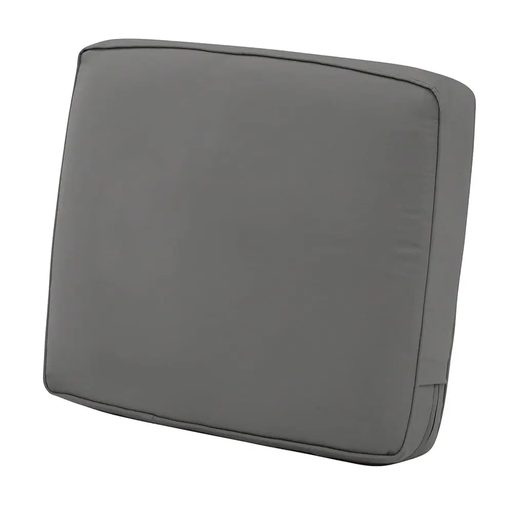 

Montlake Water-Resistant 23 X 22 X 4 H Patio Lounge Ba Cushion, Light Charcoal Grey, Outdoor Loveseat Cushions