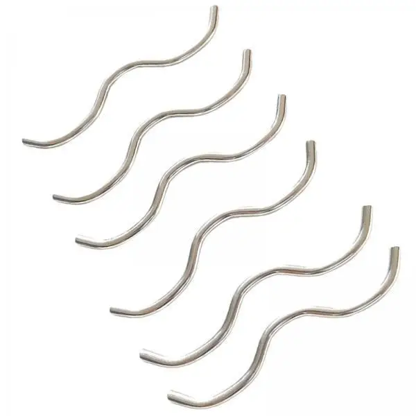 Trampoline Accessory W Shaped Spring Hook Dual Connector Durable Steel for Cushion Surface Tents Bags Belts