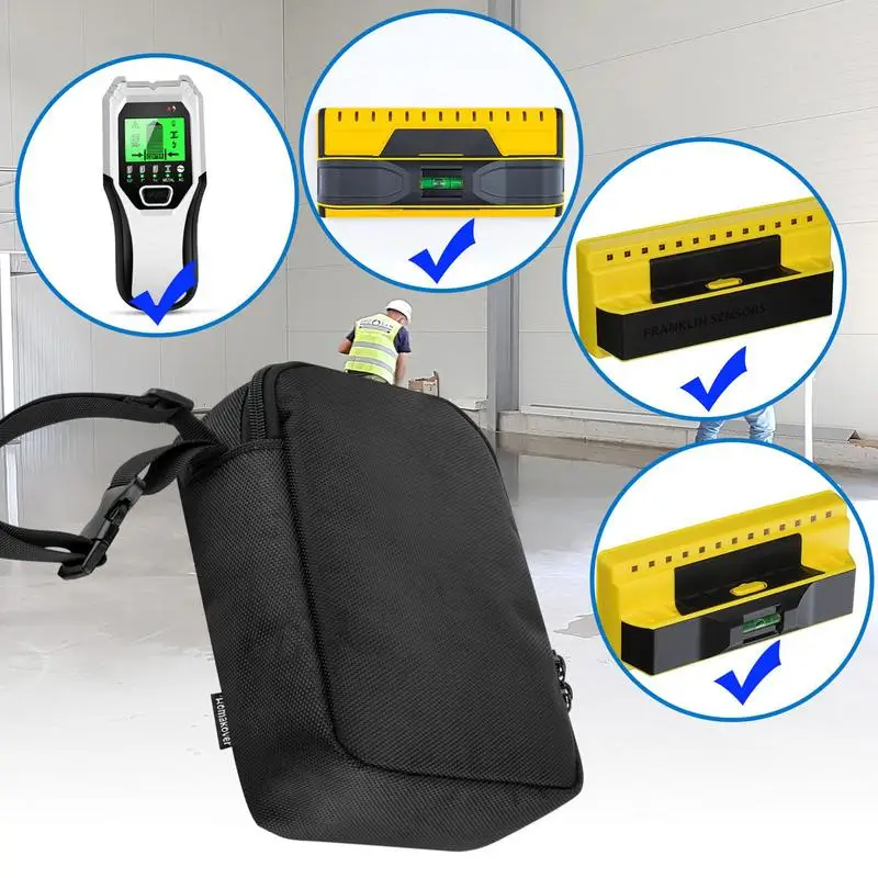 Detector Draagtas Reisdetector Wandtas Stud Finder Wandscanner Reiskoffer Met Rits En Handgrepen Voor Mannen