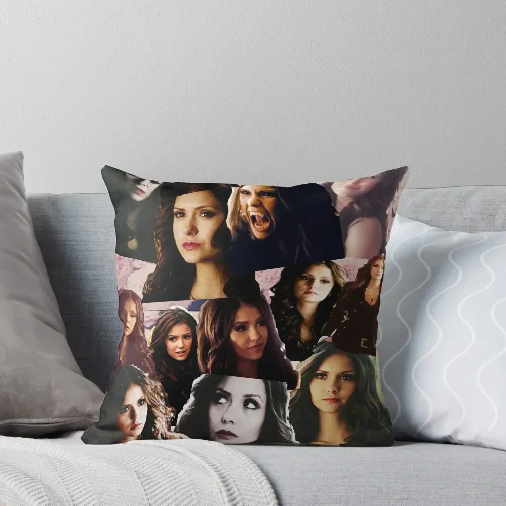 

Katherine Pierce Throw Pillow Pillow Cases bed pillows Cushion Cover Luxury christmas supplies pillow