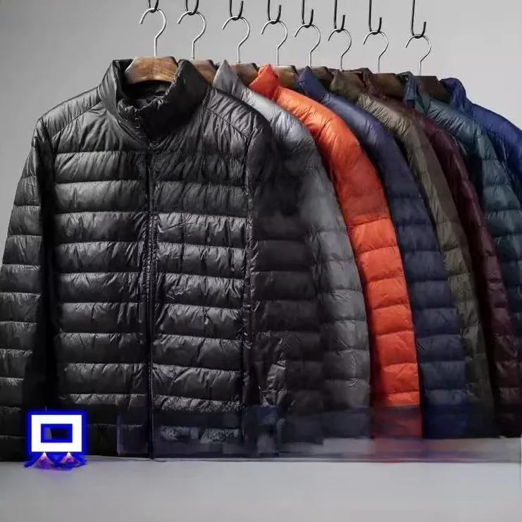 

Легкая хлопковая куртка для мужчин, модное городское зимнее пальто, прочное полиэфирное волокно, теплое и удобное
