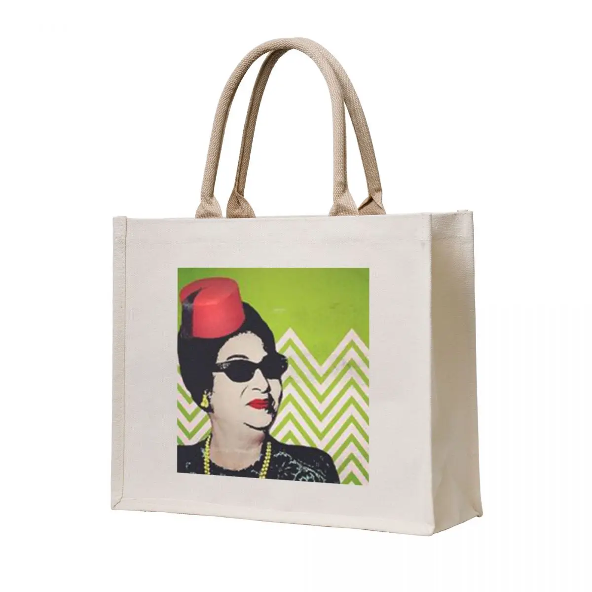 

Umm Kulthum: The Star of the East and an Icon of Arab Music -   Tote Bag tote bags men