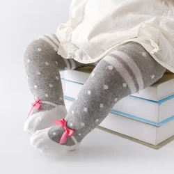 Infant Baby Girl Tights Knitted Stockings for Girls Cotton Newborn Tights For Girls Casual Print Infant Toddler Pantyhose