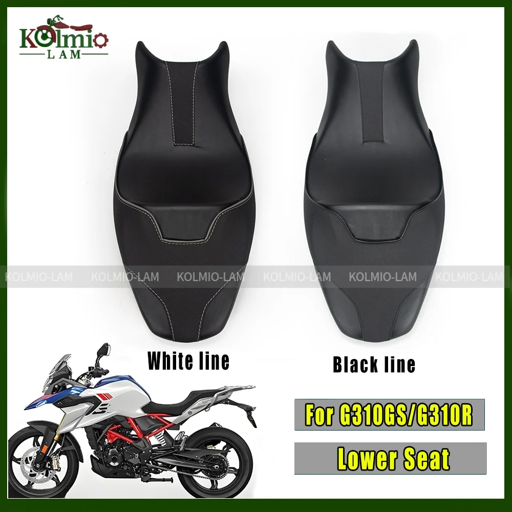 

Сиденье мотоцикла G310GS G310R, полный комплект: низкое сиденье для водителя и пассажира, подушка, подходит для G310 GS G310 R 2017-2024, 2023, 2021, 2022, 2020, 2018