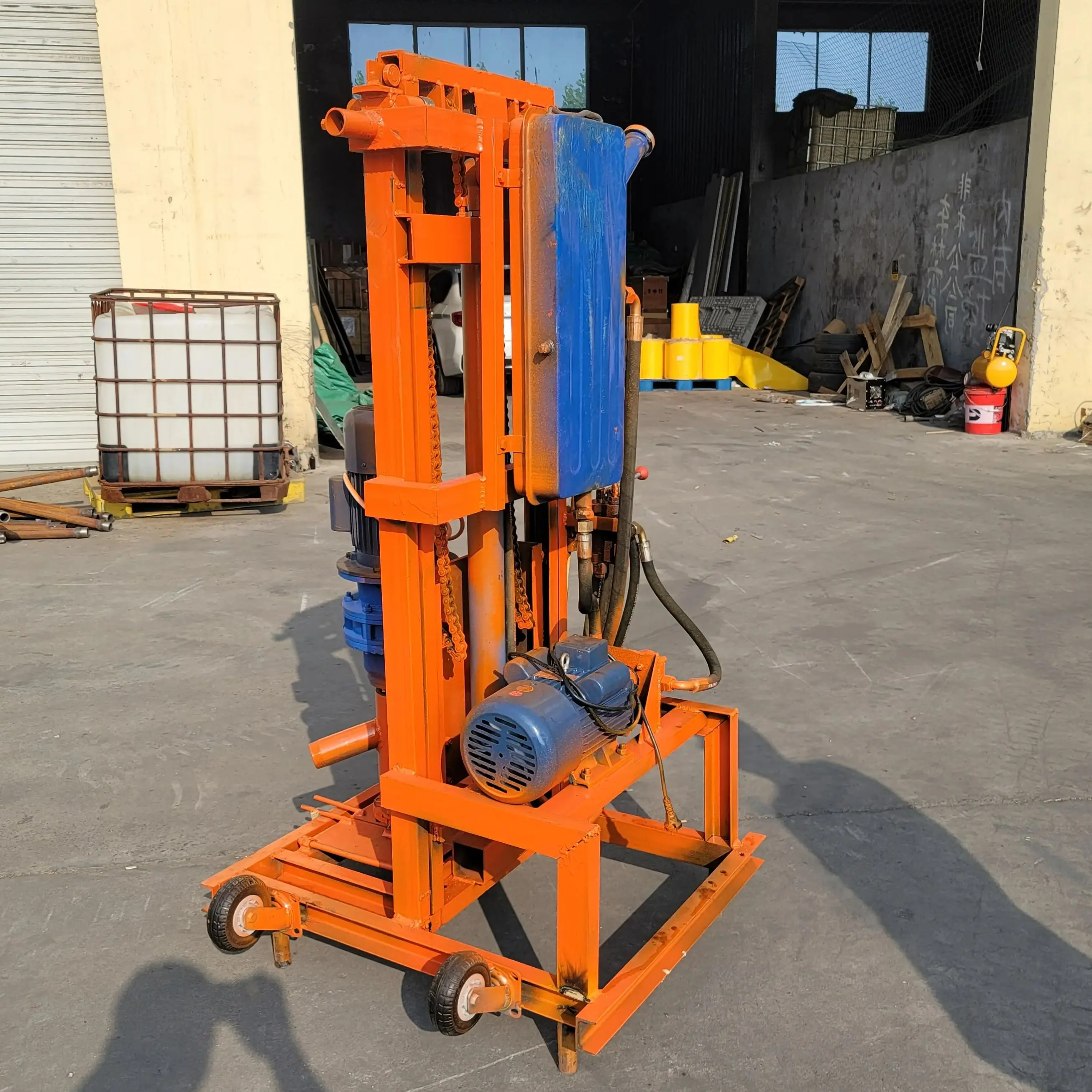 

Customized Premium Build Portable Hydraulic Electric Lifting Water Well Drilling Rig