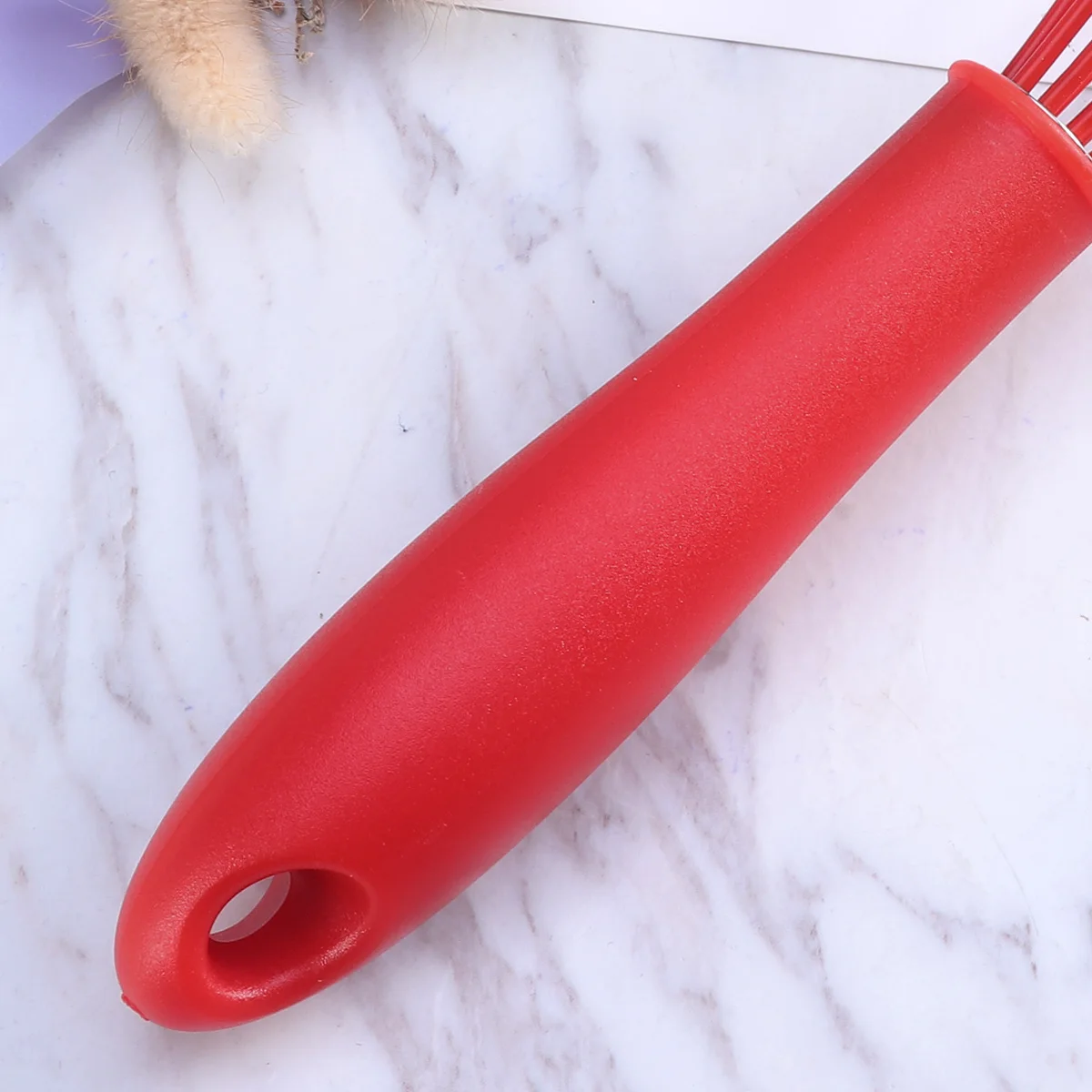 

10 Inches Silicone Whisk Non-Slip Handle Mixer For Beating Eggs Stirring Batter Whipping Cream Kitchen Gadget Frother