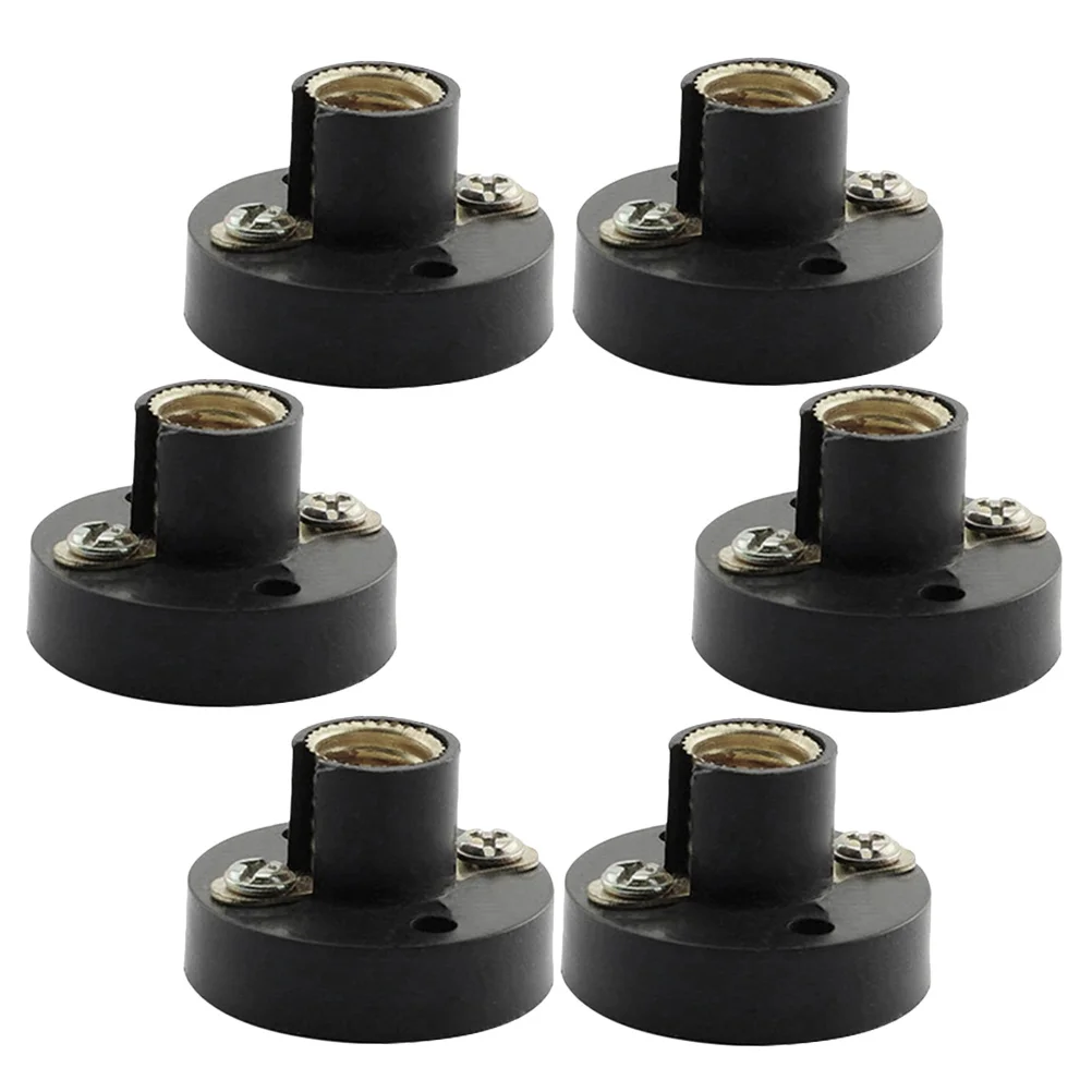 

6Pcs Lamps Base Holder Sturdy Mini LED Bulb Socket Lamp Base for Circuit Electrical Test Light Bulb Holder Stand