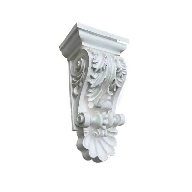 Support through the wall flower modern simple door frame carving corner flower line environmentally friendly decorative material