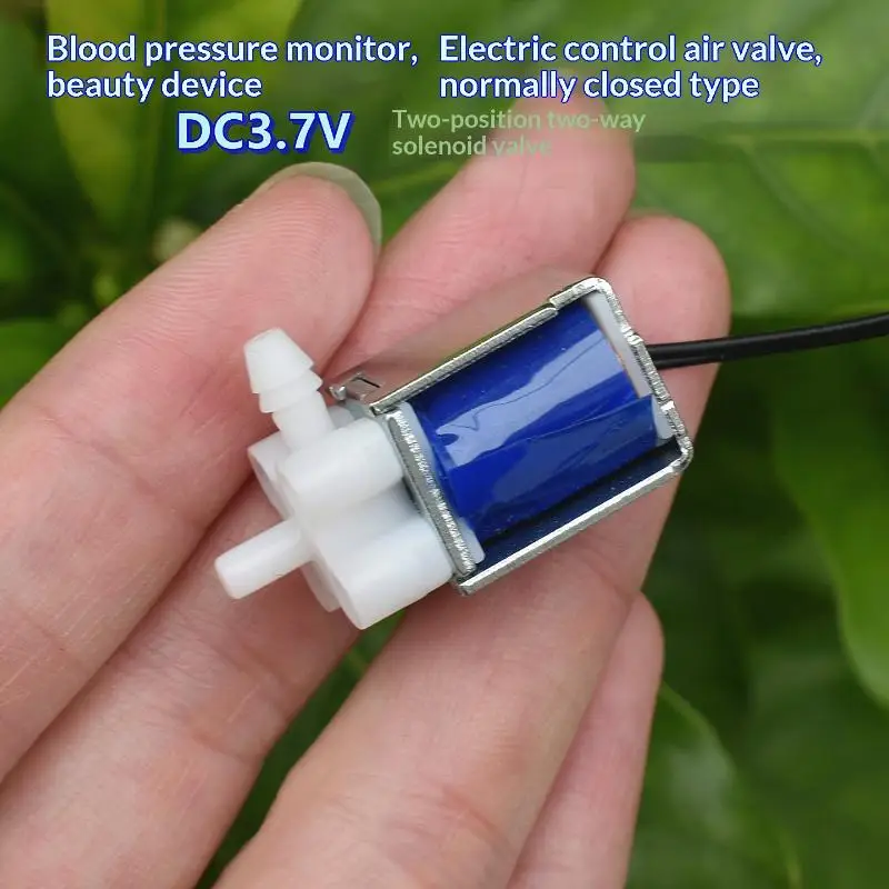 1/5Pcs DC 3.7V 5V 6V Normally Closed 2-Way Mini Electric Solenoid Valve N/C Micro Air Flow Control Valve