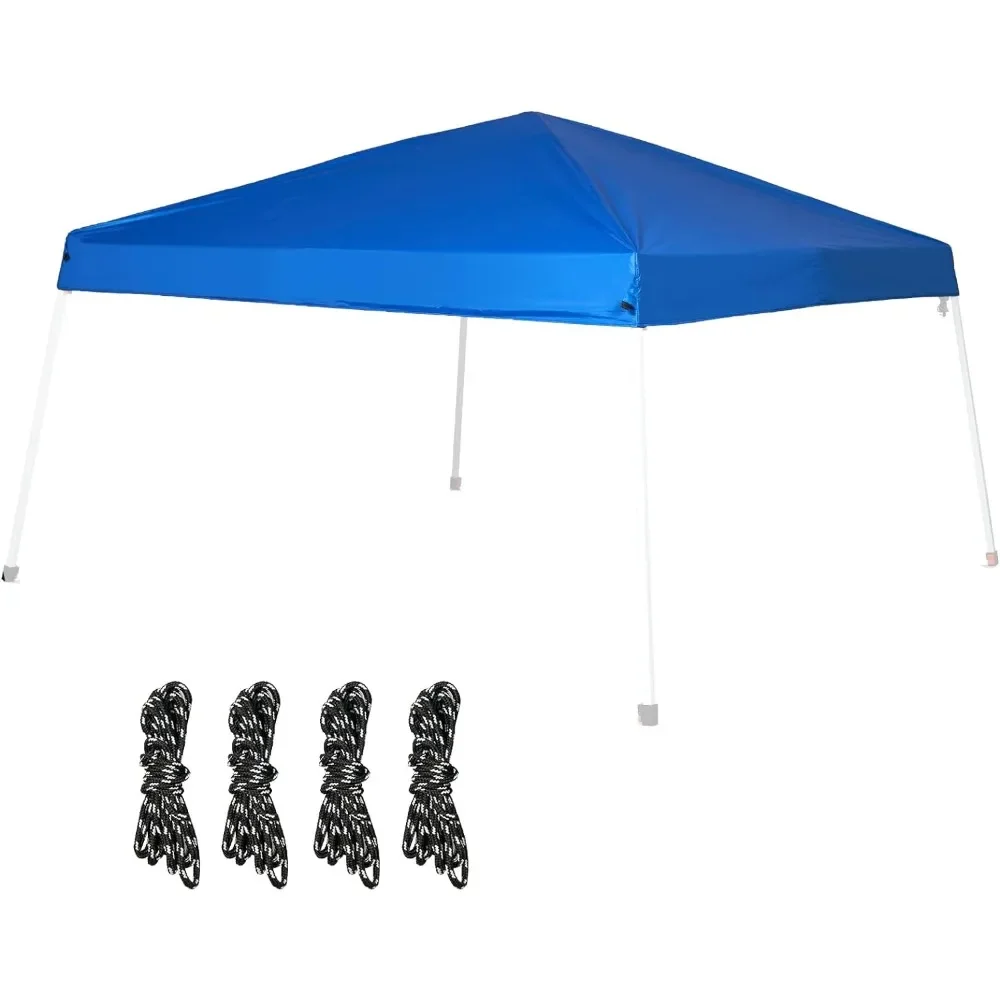 

10x10 Canopy Replacement Top, Pop Up Canopy Tent Top for Slant Leg, Outdoor Canopy Cover with Fixed Ropes (Top Only)