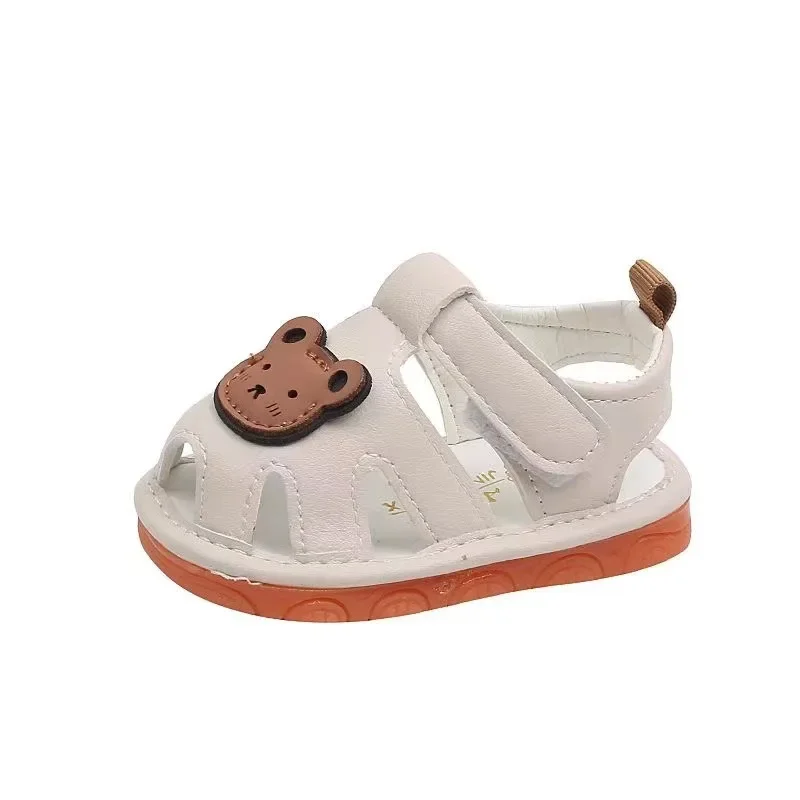 Summer baby girl and boy sandals, newborn baby shoes, casual soft sole, anti slip, breathable sandals