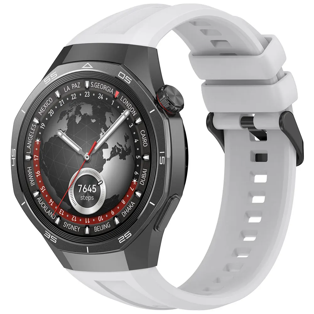 Pulseira de silicone para huawei relógio gt5 pro 46mm pulseira para huawei relógio gt5 pro 46mm pulseira smartwatch acessórios