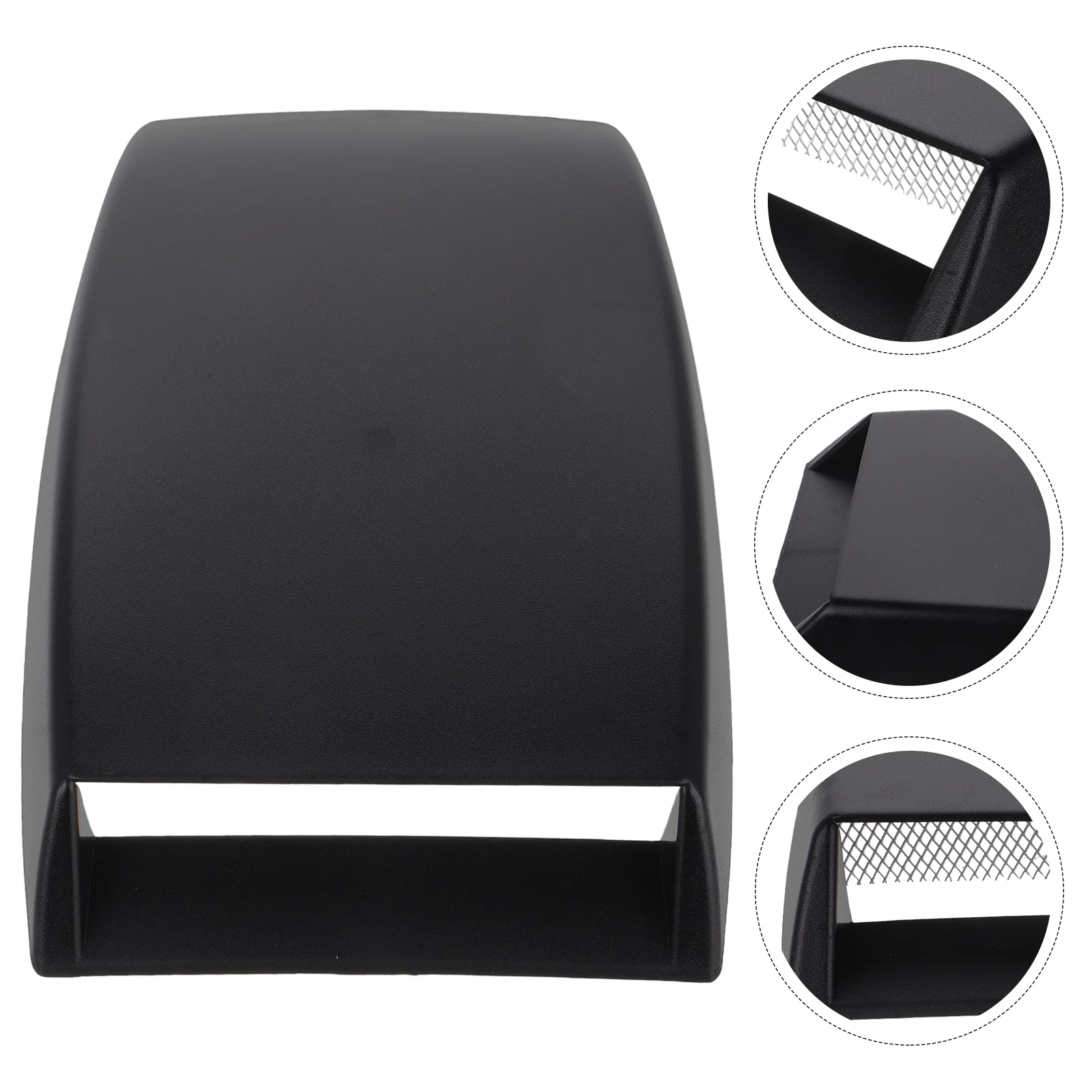 

Car Hood Vent Cover Universal Fit ABS Material Improved Ventilation Unique Design Easy Install for Trucks Cars Bonnet Air Intake
