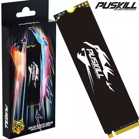 PUSKILL SSD M.2 NVMe 1TB 512GB 256GB 128GB PCIe3.0 M2 2280 Hard Disk Internal Solid State Drive Disk for Laptop Desktop