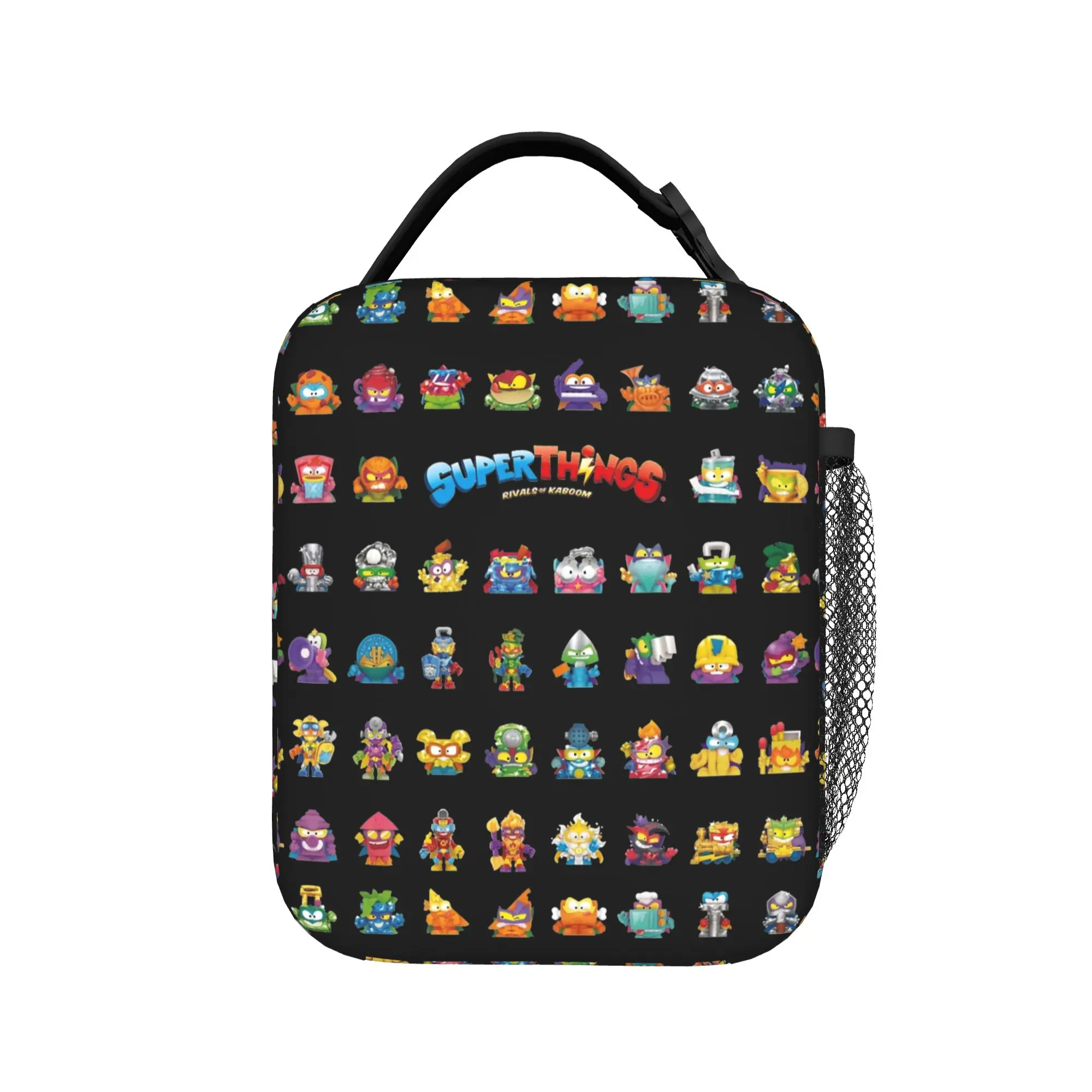 Super Things Collage Insulated Lunch Bag Leakproof Game Reusable Thermal Bag Tote Lunch Box Beach  Travel Bento Pouch