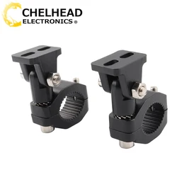 Universal halterung LED-Scheinwerfer Motorrad Arbeits scheinwerfer Klemm haken 20mm bis 26mm Rohrs tange Lenker halter Kit
