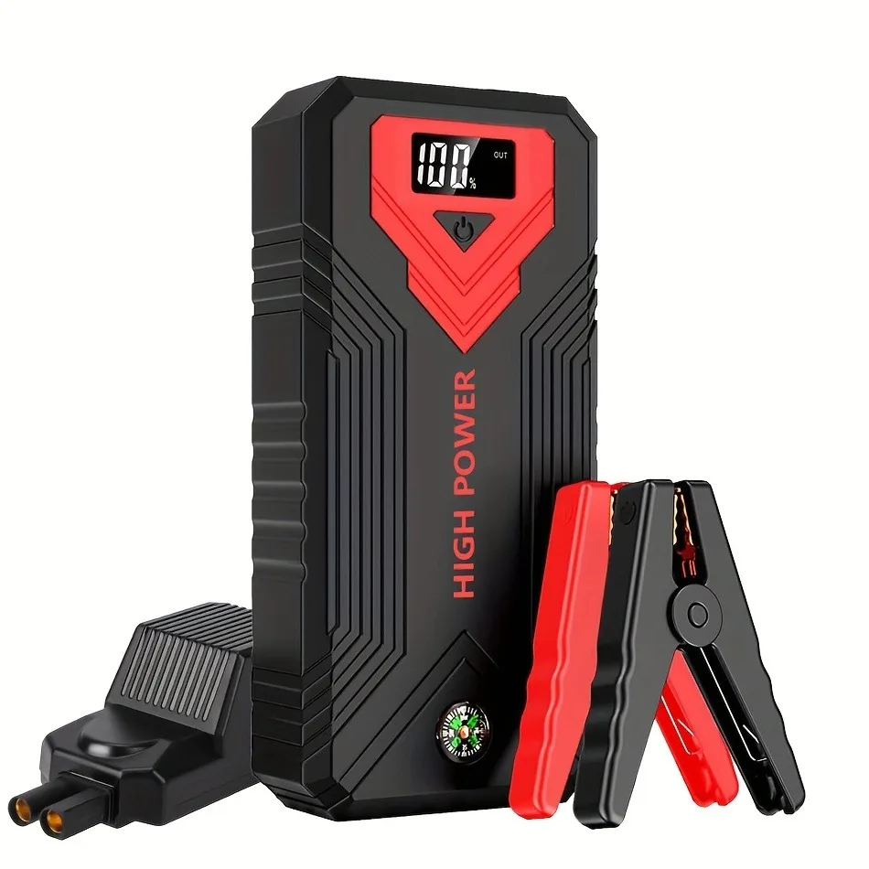 Car Battery Jump Starter Portable Power Bank 3500A USB QC3.0 Fast Charger LED Flashlight Emergency Booster (FLL-F35)