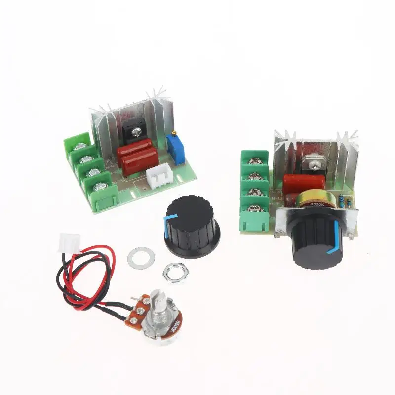 Speed Controller Home Improvement Regulators 2000 Voltage Regulator 2000 Watt AC 50 - 220 Volt Dimmer SCR Power Regulator Motor