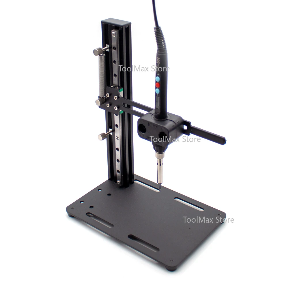 

Инструмент для вертикальной термопрессовки DIY: пресс-машина для вставки латунных накатных гаек, паяльник для 3D-печатных деталей