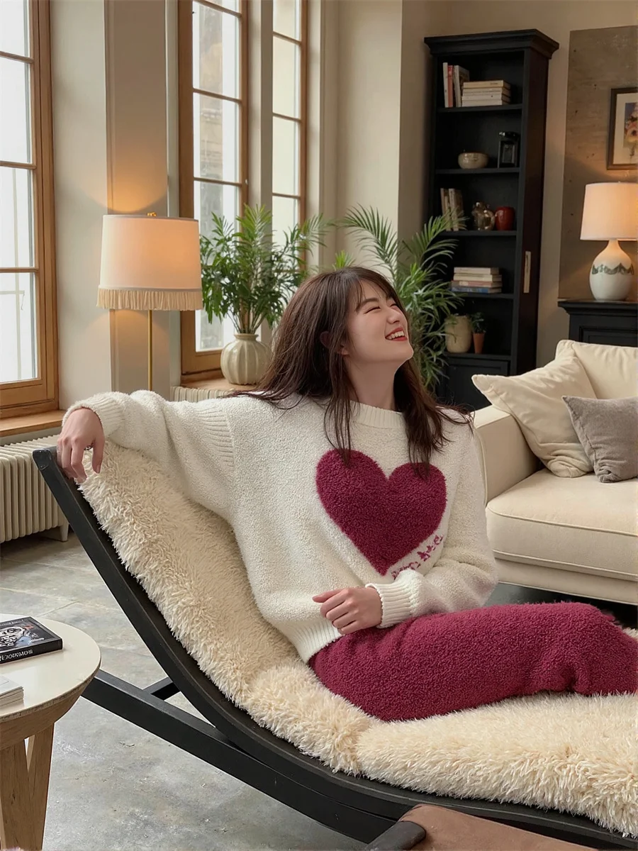 

Exceptional Polychromatic Pajama Women Artisanal Craftsmanship Lustrous Fabric Opulent Nightwear Grandiose Indoor Ensemble Chic