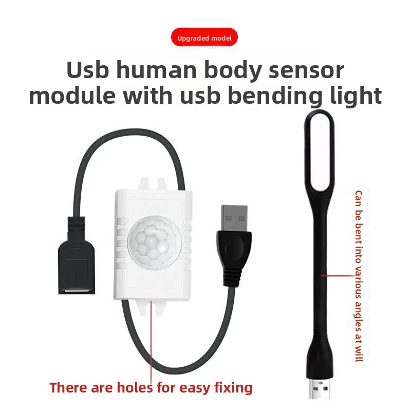 

Smart USB 5v Intelligent Human Body Infrared Pir Sensor,DIY Lamp LED Night Light Module Installation,Pet Water Dispenser Sensor