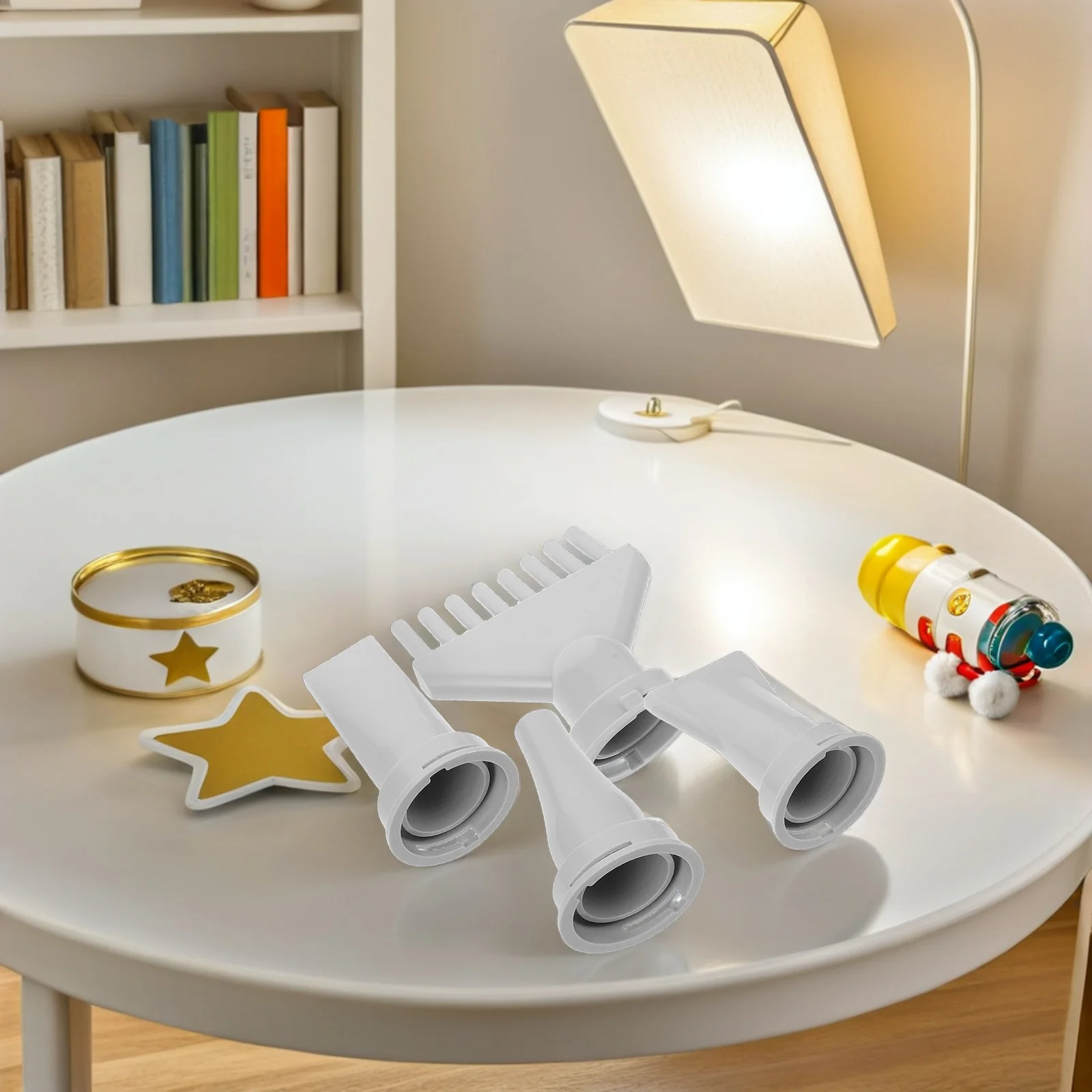 

4Pcs Hair Dryer Nozzle Attachment Kit for Pet Grooming Blower Concentrator Diffuser Tips Compatible with Standard Dryers All