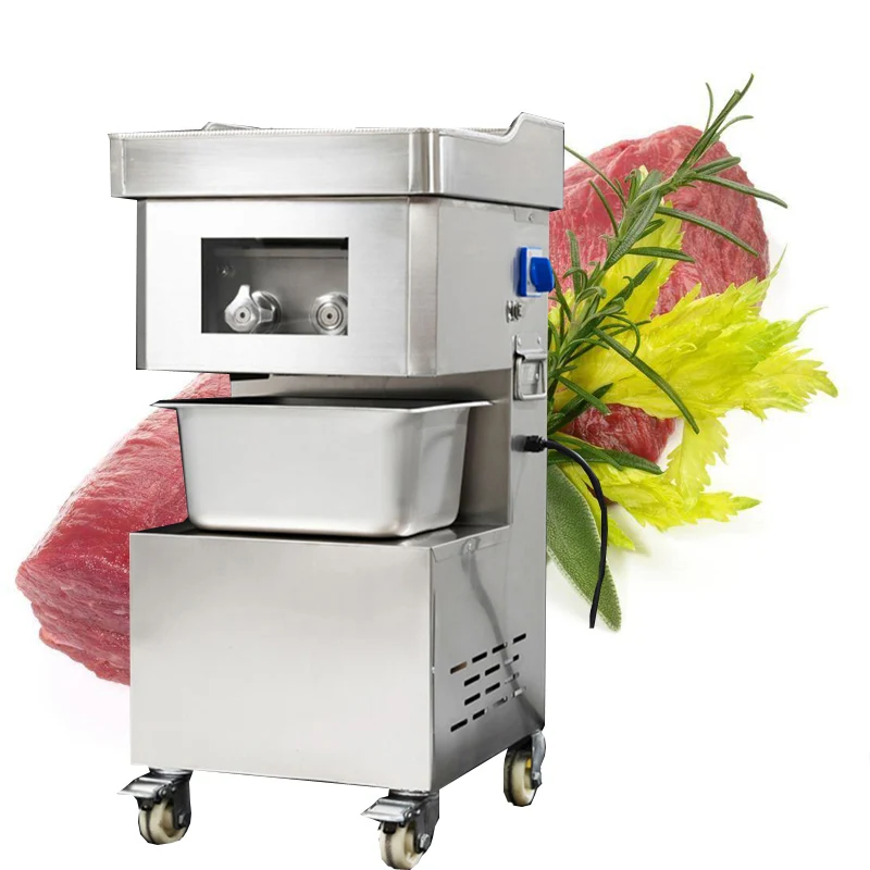 

Powerful 3000W Meat Cutting Machine Slicer Commercial High Efficiency Meat Slicer Shredding Dicing machine