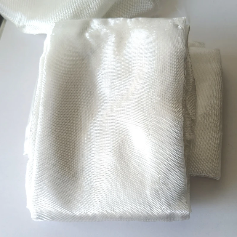 E-class 50gsm to 400gsm Glass Fiber Tear Resistant Woven Fiberglass Fabric Cut-resistant Reinforce Cloth 1m*1m