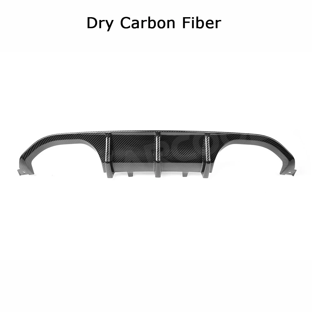 Dry Carbon Fiber Car Rear Bumper Lip Spoiler Diffuser for BMW 3 4 Serises F80 M3 F82 F83 M4 2014-2019 MP style FRP Body Kits
