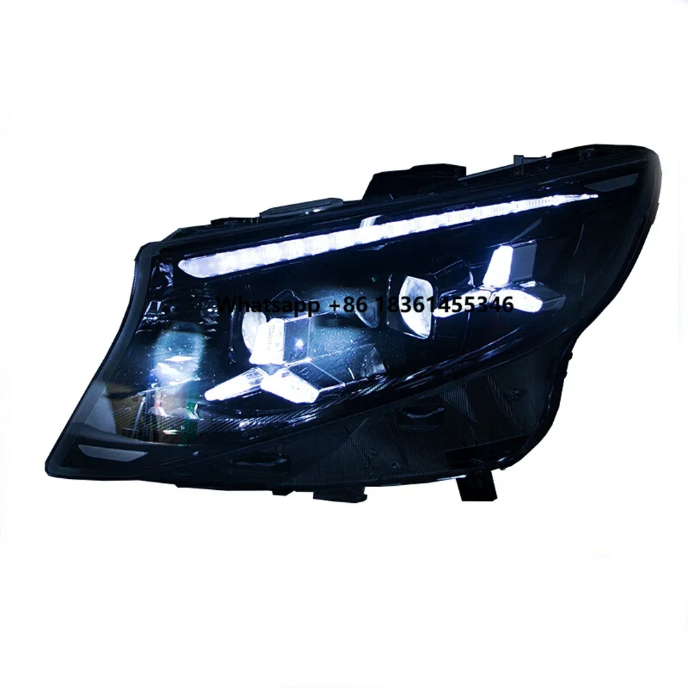 

for 2016-2023 W447 V260 Upgrade Star Style LED Auto Headlights Projector Lens Accessories Car Front Lamps Assembly
