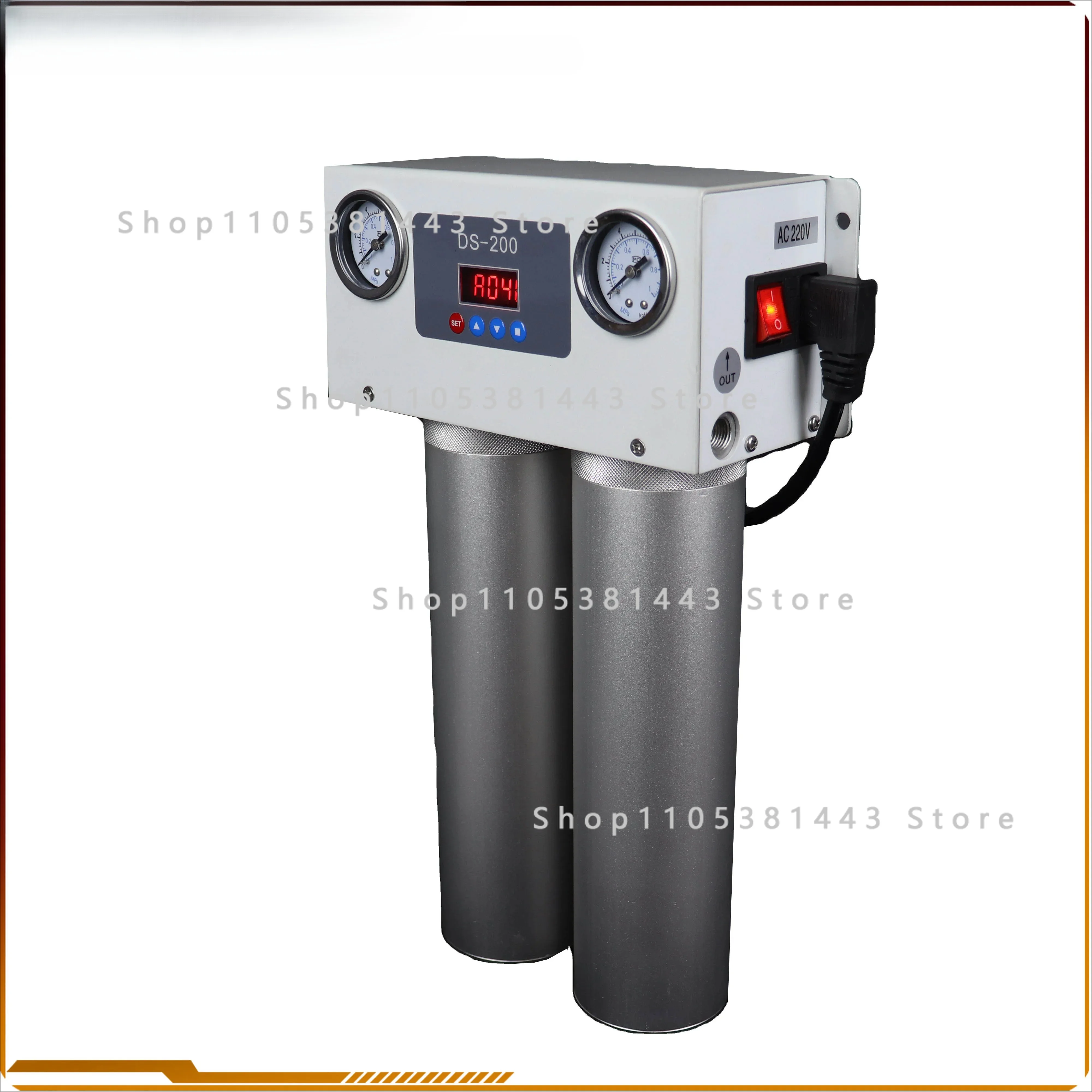 Compressed Air Regeneration Adsorption Dryer Air Compressor Water Removal 200lpm Desiccant Air Dryer No Heat Adsorption Dryer