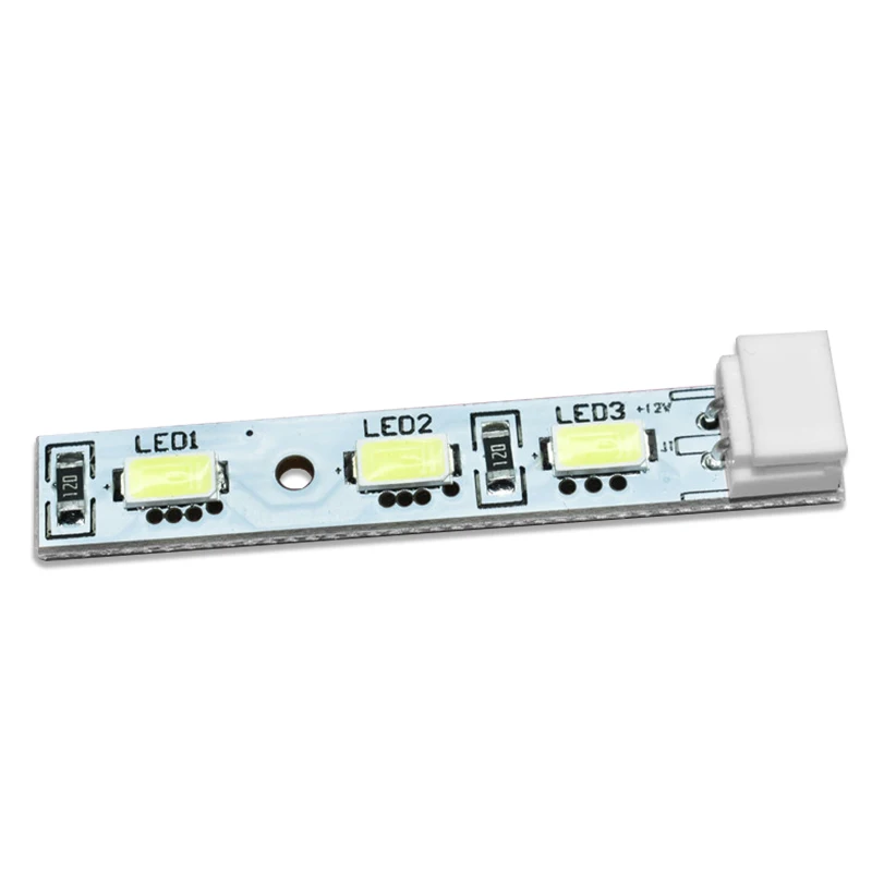 Tira de luces Led para refrigerador, barra de luz blanca para piezas Haier, Hisense, Ronshen, DC12V, 0064001874, 1 BCD-459WDSS