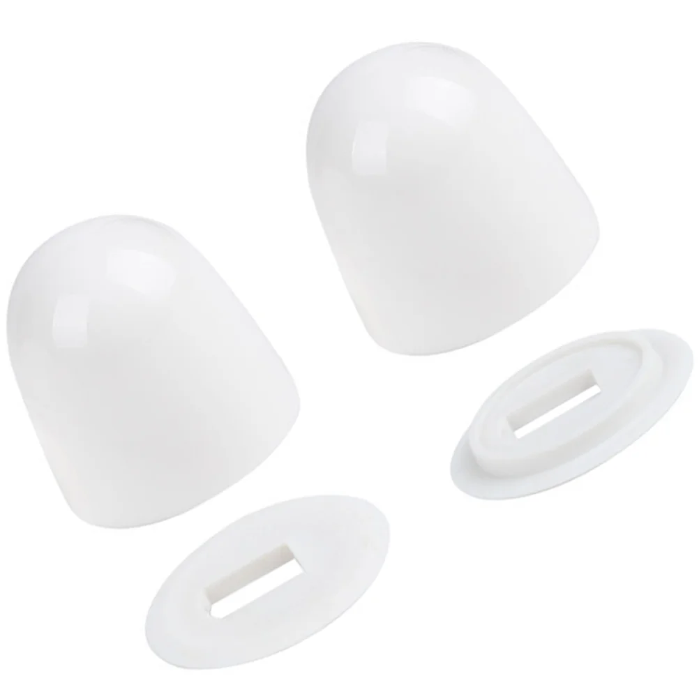 

Bathroom Accesories Toilet Caps for Bottom of Bolt Covers Parts Bowl Universal Round Push- Screw Trim