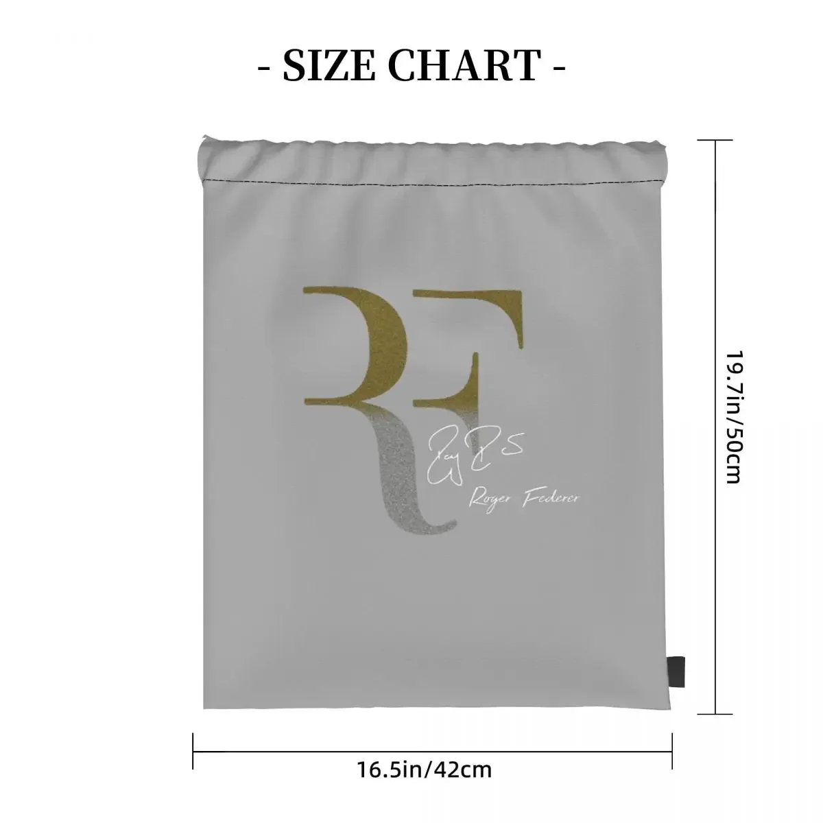 Roger Federer Backpacks Multi-function Drawstring Bundle Pocket Sports Bag Book Bags for Travel Students