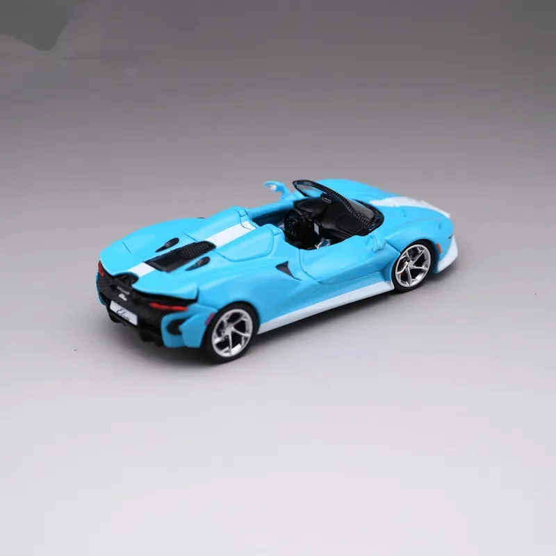 CM-model 1/64 Car  Elva miniature sports car sky blue alloy car model collection ornaments