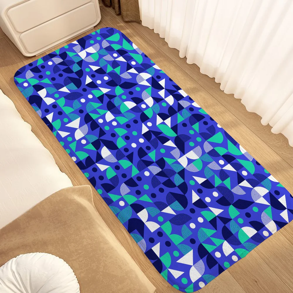 Bath Mats Irregular Pattern Rug for Bed Room Decoration Items Exterior Entrance Carpet Doormat Outdoor Mat Welcome Offers Custom